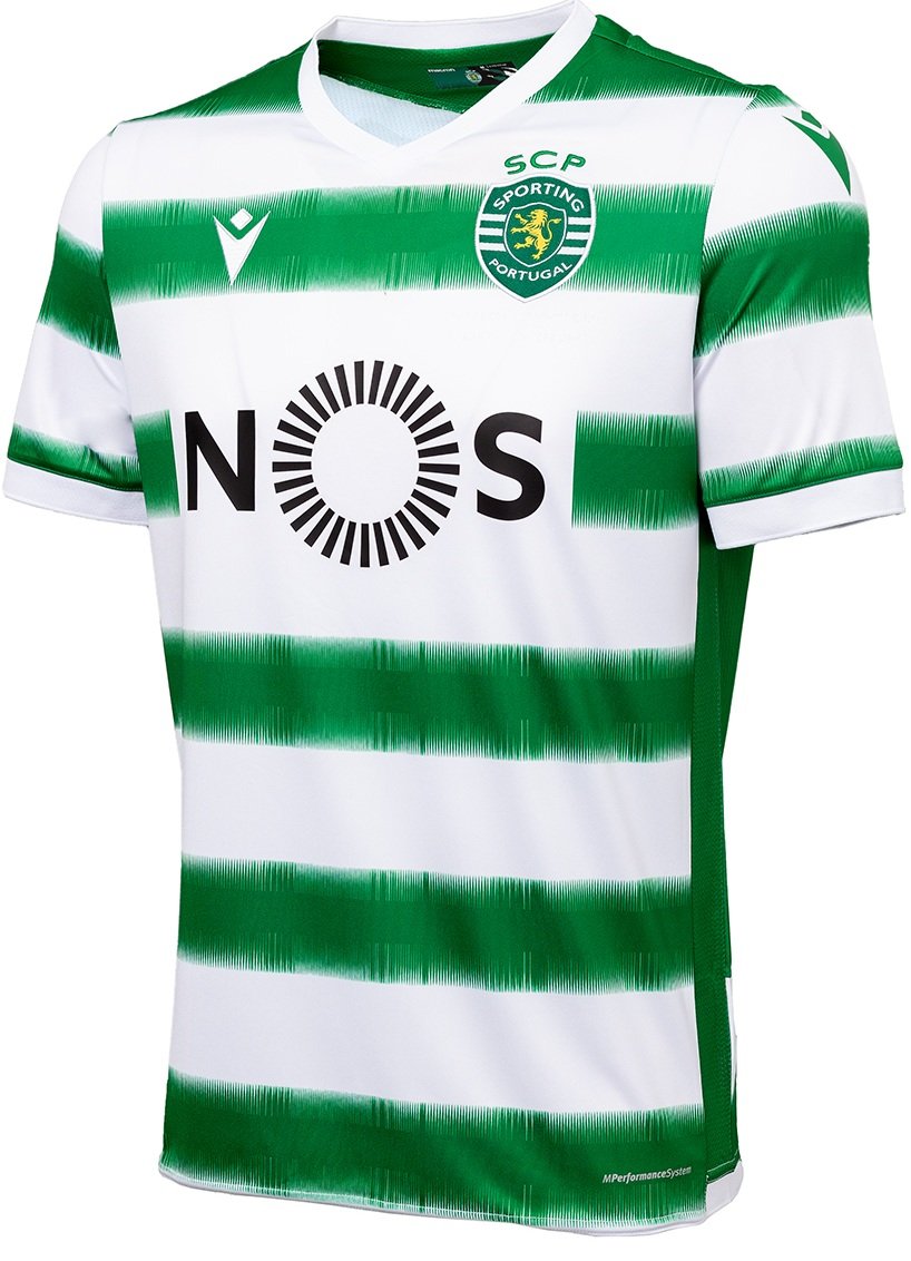 Camisa I Sporting Lisboa 2020 2021 Macron oficial